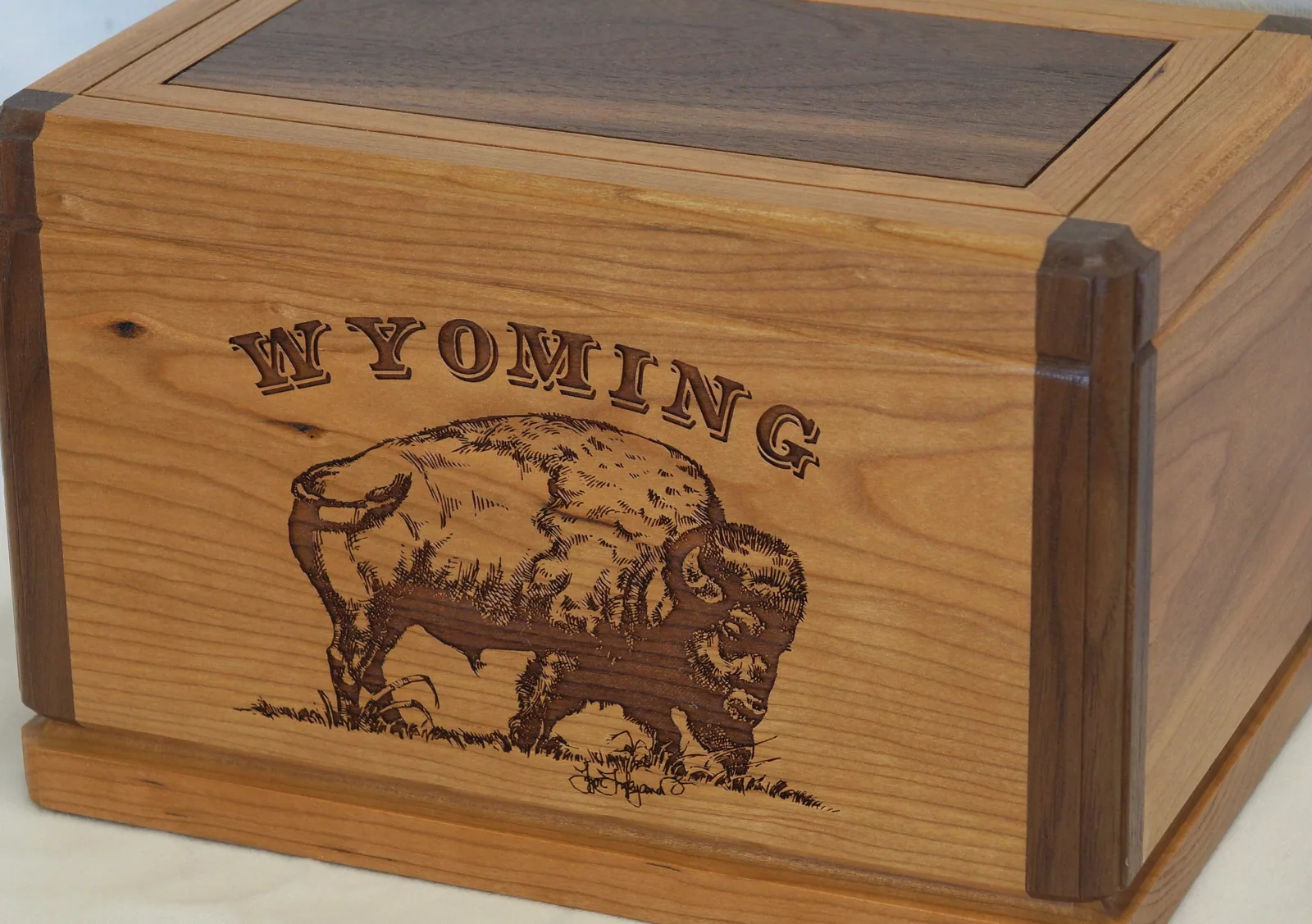 Cherry & Walnut Wyoming Buffalo